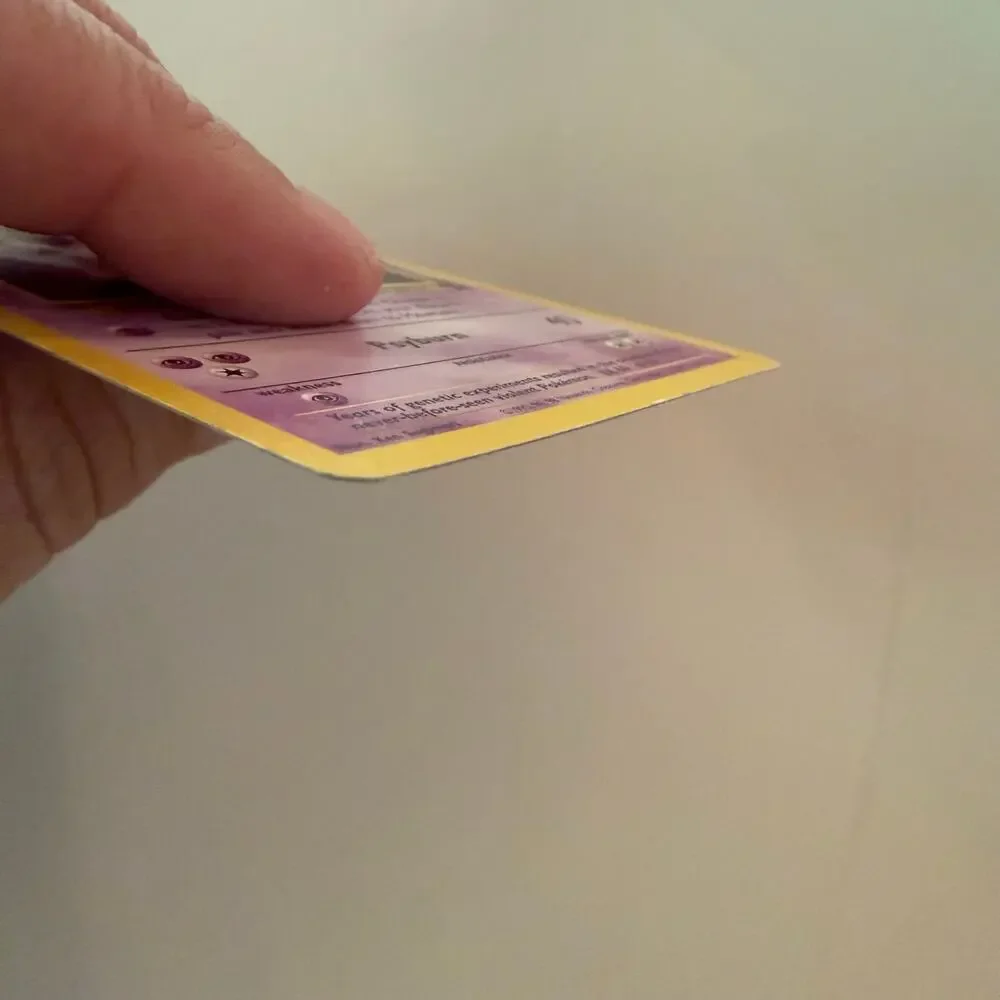 Pokémon Mewtwo # 3 Kids WB Presents Pokemon The First Movie Card